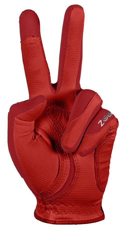 Zoom Zoom Weather guanto da golf donna, rosso