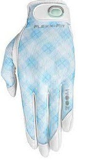 Zoom Zoom Sun Style guanto da golf donna vichy azzurro, bianco/blu