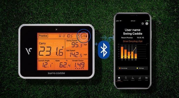 Voice Caddie Swing Caddie SC300 Launch Monitor