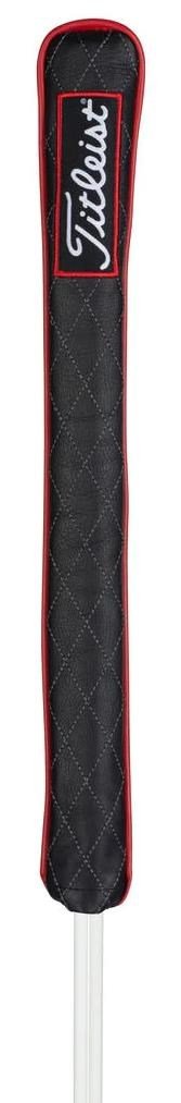 Titleist Jet Black Tour Alignment Stick Cover, nero/rosso