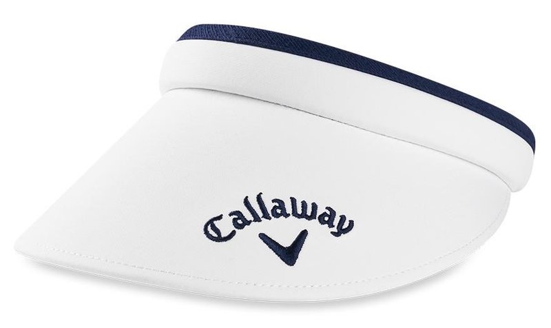 Callaway Clip visiera da donna, bianca