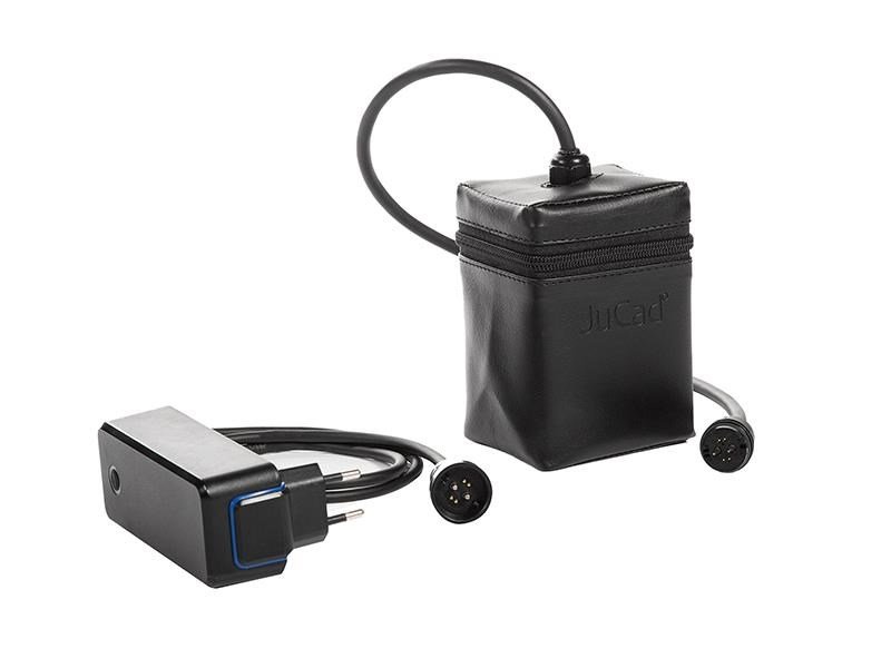 JuCad Phantom Titan black on black 2.0 carrello elettrico + borsa da trasporto