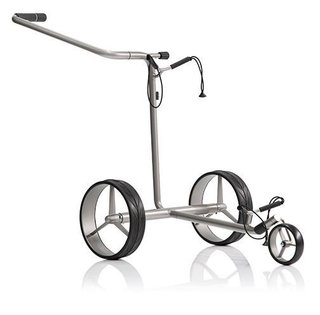 JuStar Silver 1.0 carrello elettrico, stříbrná