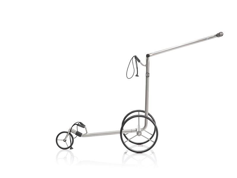 JuStar Silver 1.0 carrello elettrico, stříbrná
