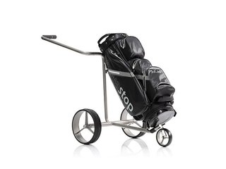 JuStar Silver 1.0 carrello elettrico, stříbrná