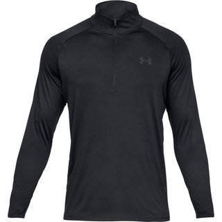 Under Armour Tech 2.0 1/2 Zip maglia uomo a maniche lunghe, nera