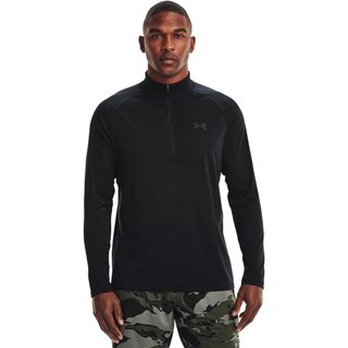 Under Armour Tech 2.0 1/2 Zip maglia uomo a maniche lunghe, nera
