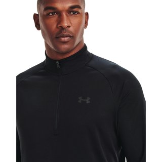 Under Armour Tech 2.0 1/2 Zip maglia uomo a maniche lunghe, nera