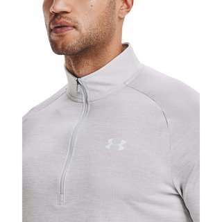 Under Armour Tech 2.0 1/2 Zip maglia uomo a maniche lunghe, grigio chiaro