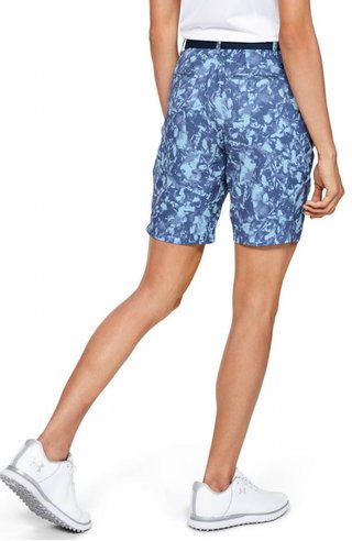 Under Armour Links Printed pantaloncini da donna, blu