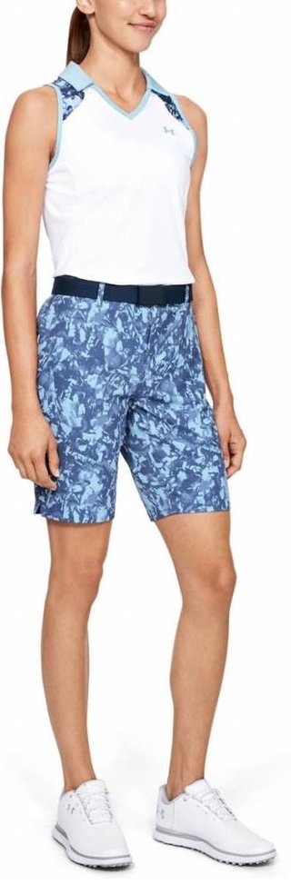 Under Armour Links Printed pantaloncini da donna, blu