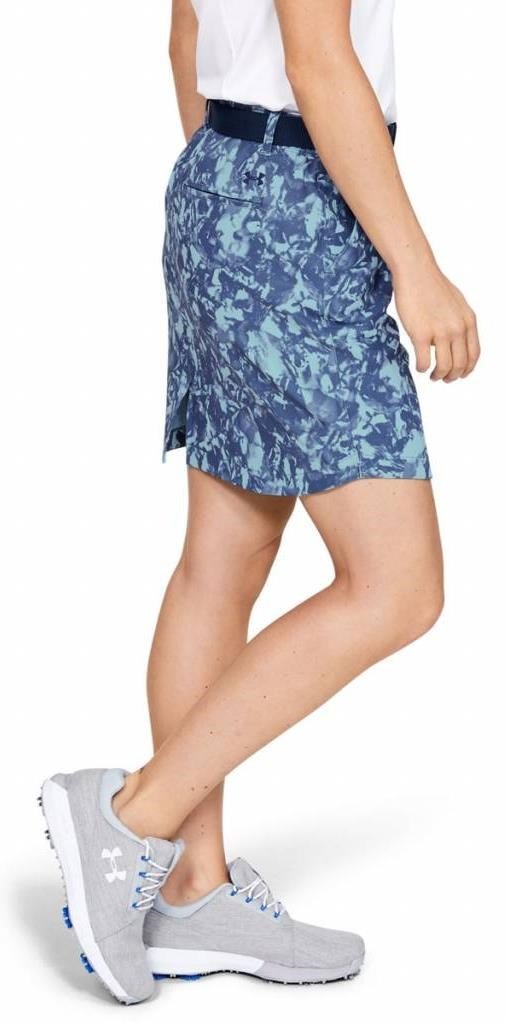 Under Armour Links Woven Printed gonna da golf donna, blu