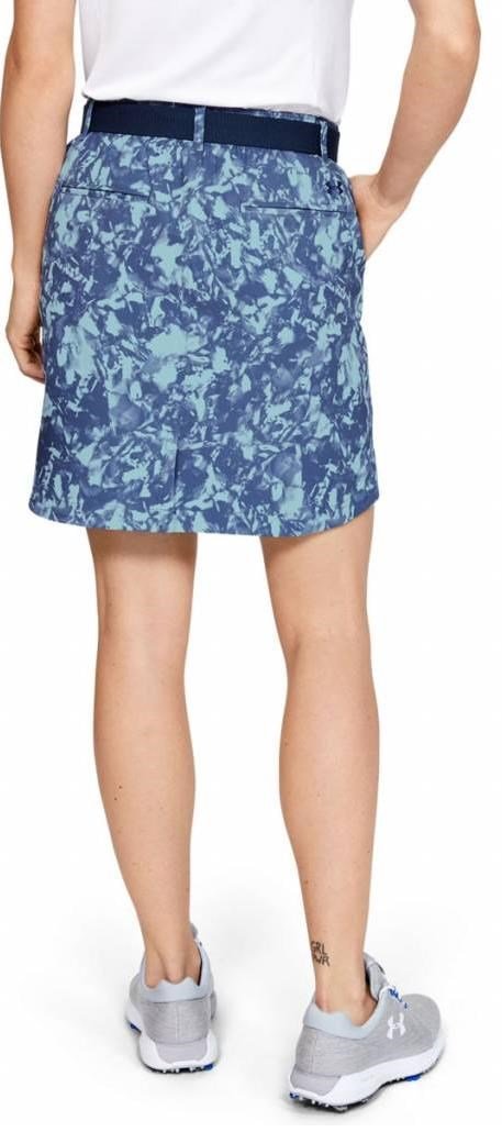 Under Armour Links Woven Printed gonna da golf donna, blu