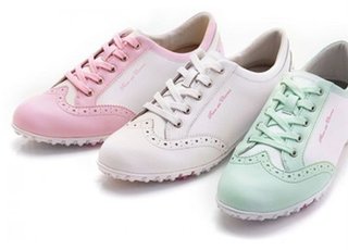 Duca Del Cosma Mila scarpe da golf da donna, bianco/verde chiaro