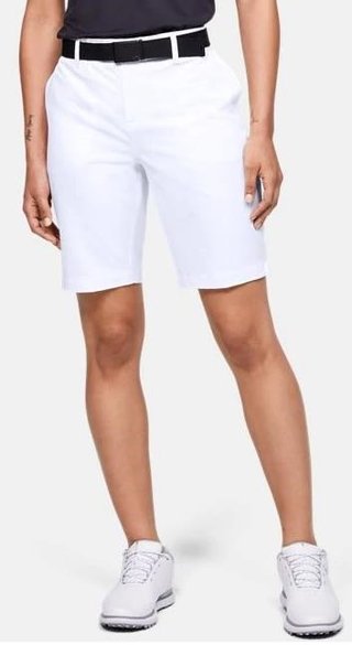 Under Armour Links pantaloncini da donna, bianco/mod gray