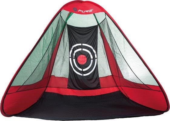 Pure2Improve Triangle Pop-Up rete da allenamento golf (295x197x177cm)