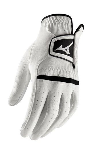 Mizuno Comp guanto da golf uomo, bianco