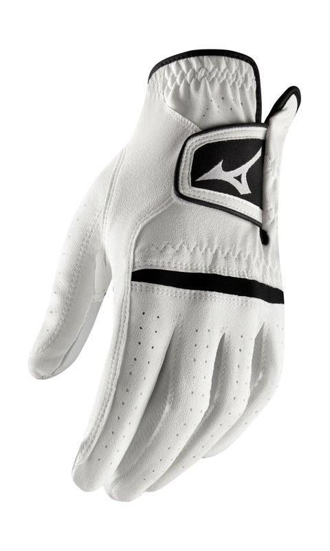 Mizuno Comp guanto da golf uomo, bianco