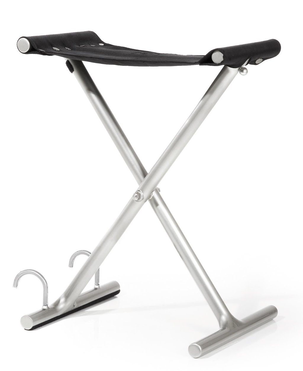 JuStar golfer seat, argento laccato carbonio