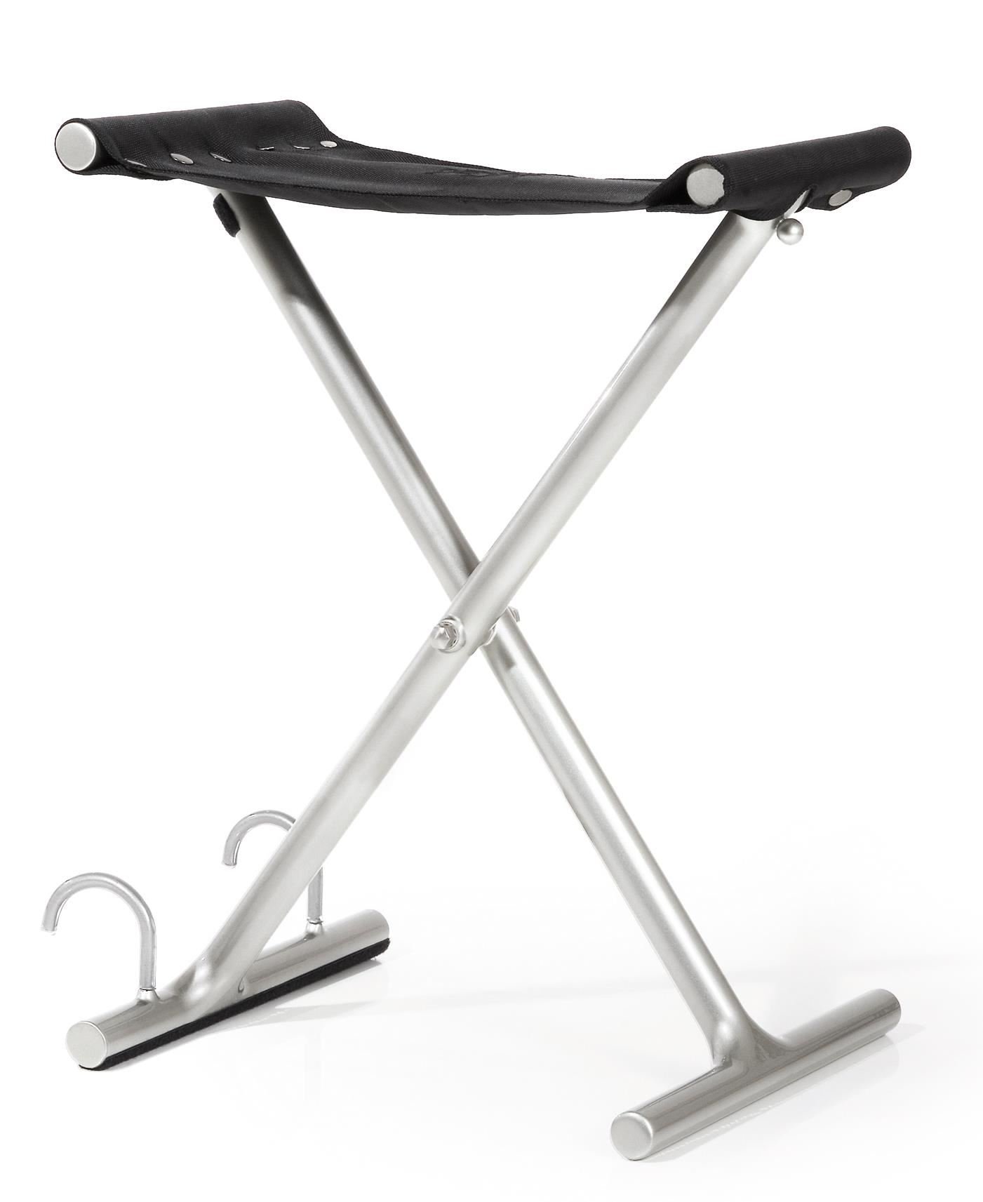 JuStar golfer seat, argento laccato carbonio