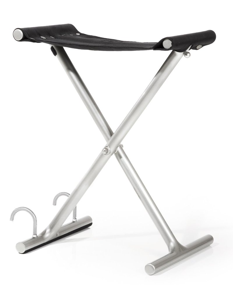JuStar golfer seat, argento laccato carbonio