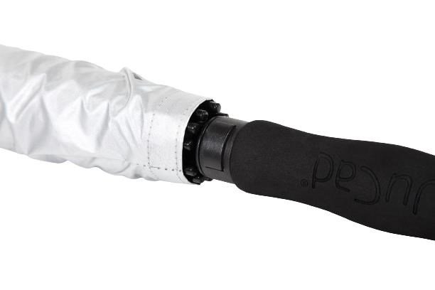 JuCad ombrello da golf automatico con pin 68", argento (protezione UV)