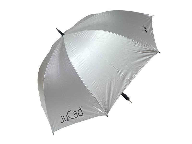 JuCad ombrello da golf automatico con pin 68", argento (protezione UV)