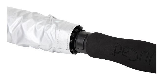 JuCad ombrello da golf telescopico 68" automatico con pin, nero