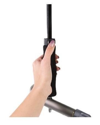 JuCad ombrello da golf telescopico 68" automatico con pin, nero
