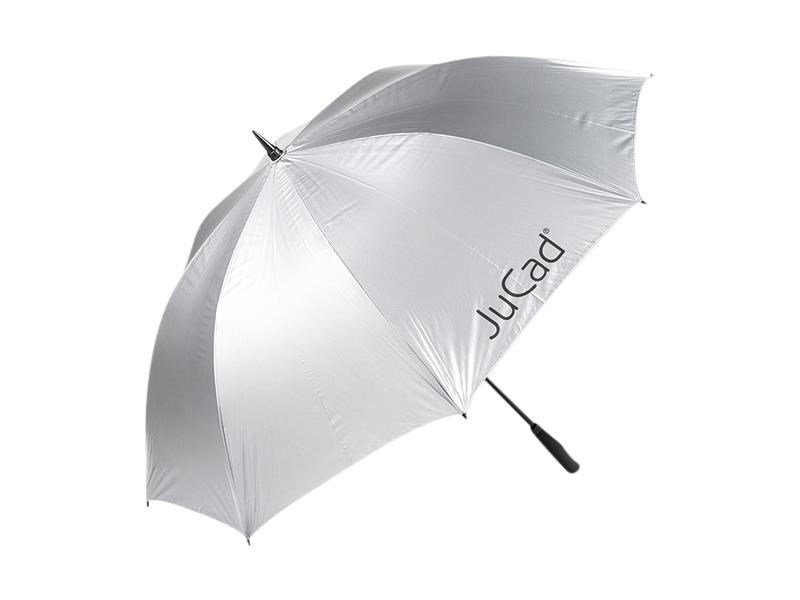 JuCad ombrello da golf per bambini con pin, argento con protezione UV