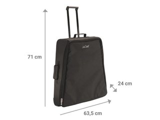 JuCad borsa da trasporto (Classic), nera