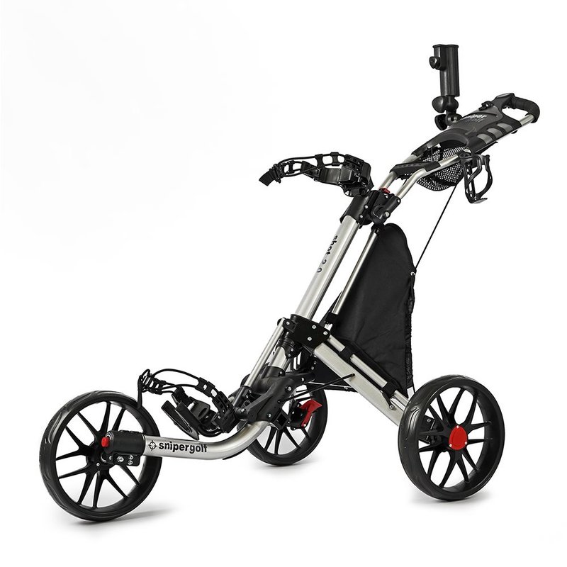 Sniper Golf Shot 2.0 carrello manuale, argento