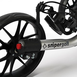 Sniper Golf Shot 2.0 carrello manuale, argento