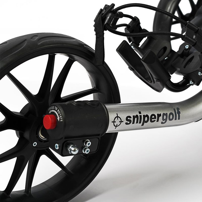 Sniper Golf Shot 2.0 carrello manuale, argento