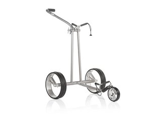 JuCad Phantom Titan eX 2.0 carrello elettrico + telecomando (JFS2) + borsa da trasporto (JRT-2), titanio