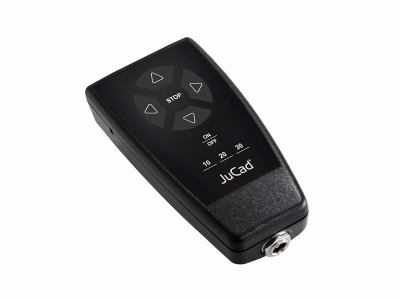 JuCad Phantom Titan eX 2.0 carrello elettrico + telecomando (JFS2) + borsa da trasporto (JRT-2), titanio