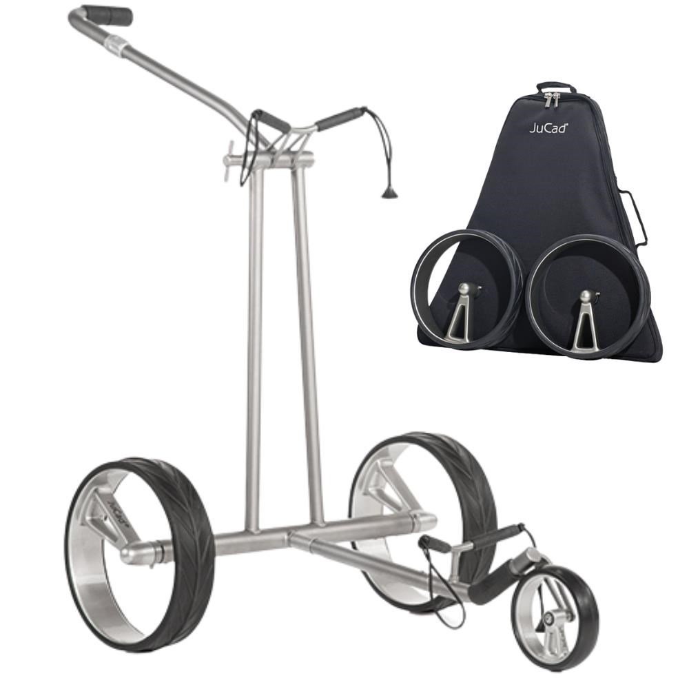 JuCad Phantom Titan 2.0 carrello elettrico + borsa da trasporto, titanio
