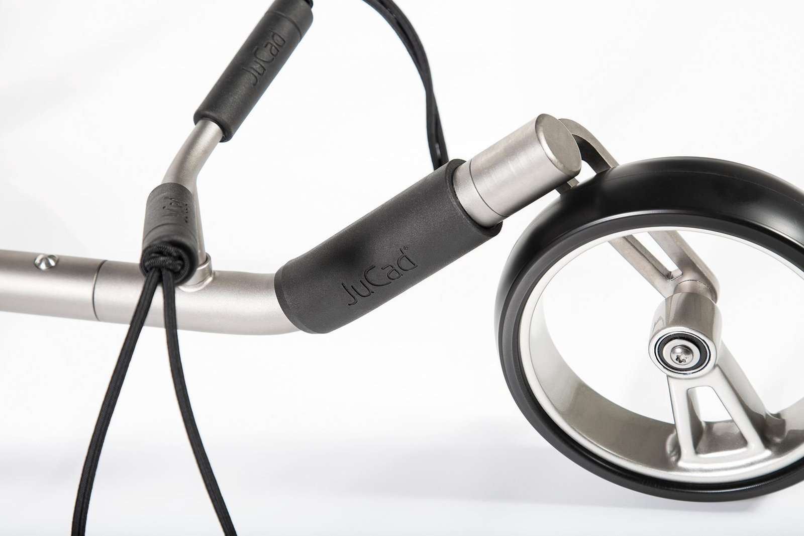 JuCad Phantom Titan 2.0 carrello elettrico + borsa da trasporto, titanio