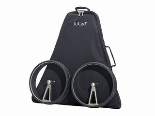 JuCad Phantom Titan 2.0 carrello elettrico + borsa da trasporto, titanio