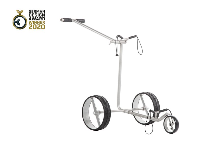 JuCad Ghost Titan carrello manuale, titanio