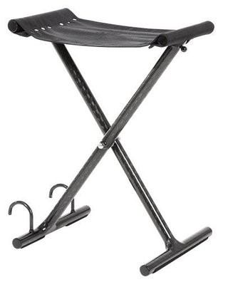 JuCad Golfer Seat made of Carbon, nero