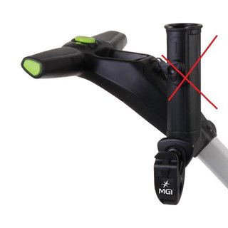 MGI ZIP Multi-purpose clip accessorio per carrello, nero