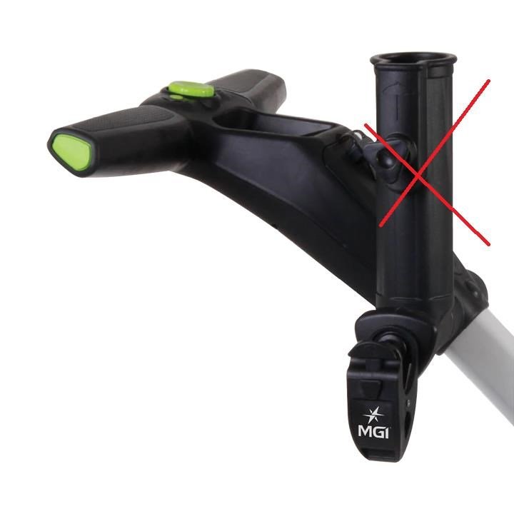 MGI ZIP Multi-purpose clip accessorio per carrello, nero