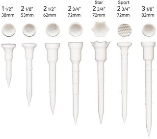 Lignum Ecoline Tee 38mm (1 1/2"), 16 pezzi