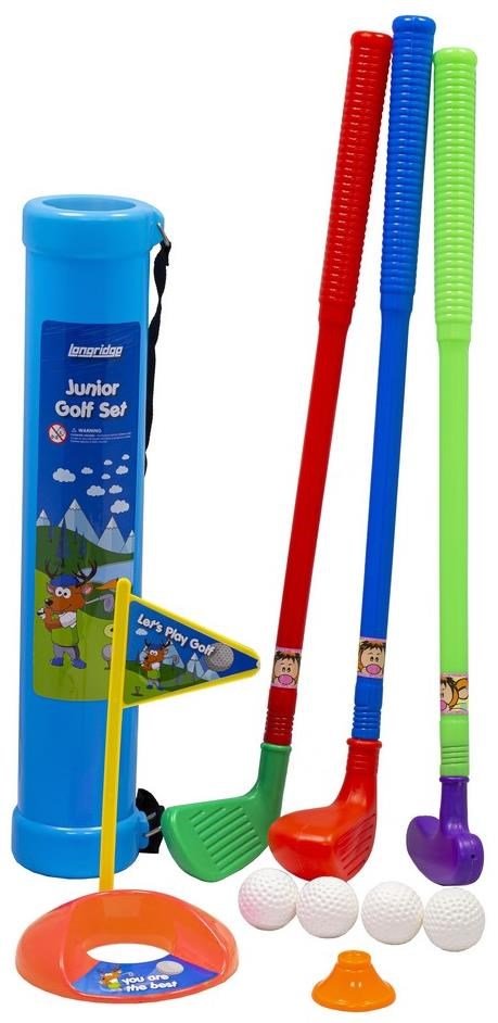 Longridge Longridge Plastic kids golf set set di golf per bambini, multicolore