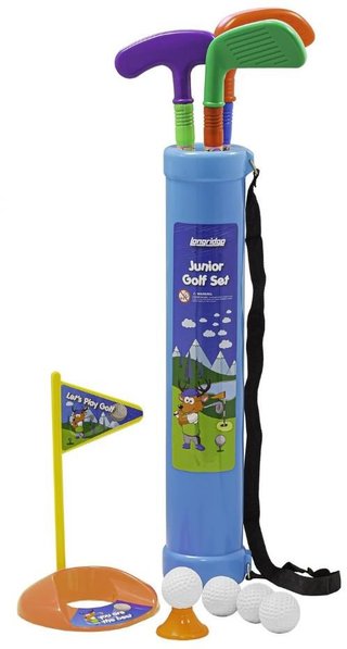 Longridge Longridge Plastic kids golf set set di golf per bambini, multicolore