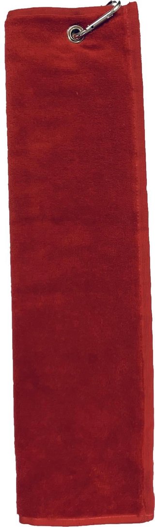 Ostatní OEM Trifold asciugamano da golf, rosso