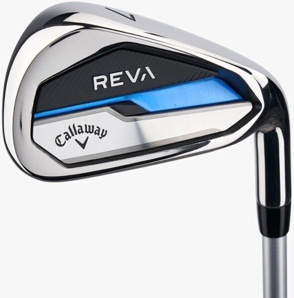 Callaway Reva 8PC Blue set da golf da donna, grafite, +cart bag