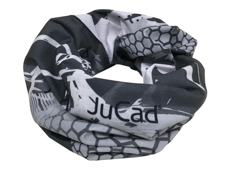 JuCad sciarpa multifunzionale, grigia