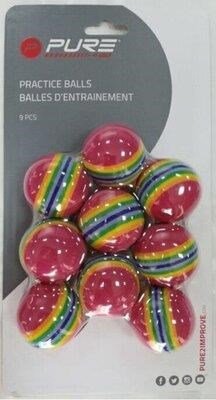 Pure 2 Improve Foam Practice palline da golf (9 palline)